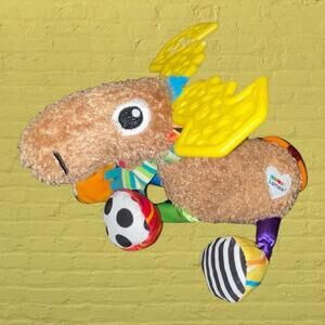 Lamaze Mortimer the Moose Clip On Plush Baby Toy Sensory Developmental Infant 9"